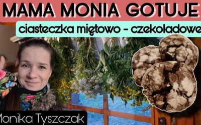 Mama Monia gotuje – Ciasteczka miętowo-czekoladowe